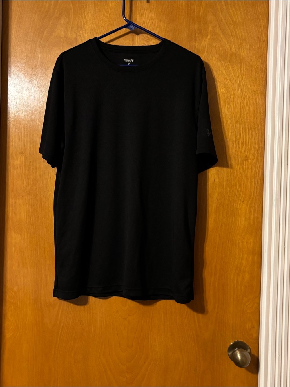 Old Navy Black Short Sleeve Crew Neck Tee